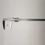 CALIBRO MONOBLOCCO 1000 MM BECCHI 150 LETTURA 0,02 CON VITE MICROMETRICA