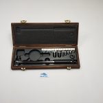 ALESAMETRO ACCIAIO TEMPRATO 30-100 MM PROFONDITA' 250 MM+COMPARATORE