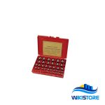 25 COPPIE SFERE 1-25 PROGRESSIONE 1MM HRC 60+-2 0,0025