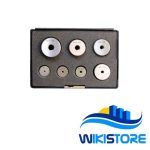 SET 7 ANELLO FILETTATO 6G PASSA M3-M12 PASSO GROSSO